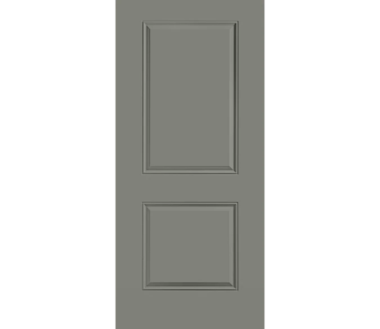 Augusta 2 Panel Square Steel Entry Door