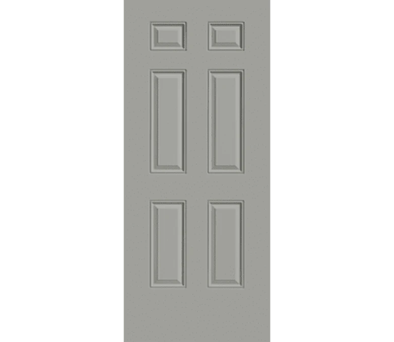 Augusta 6 Panel Steel Entry Door