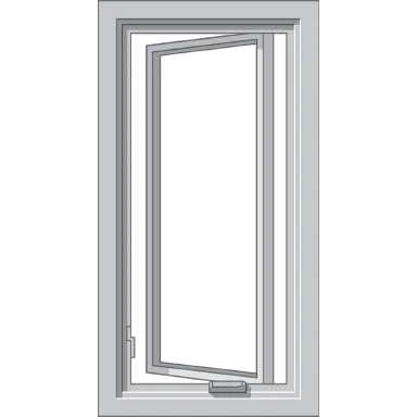 Augusta Pella Hurricane Shield Series Vinyl Casement Window